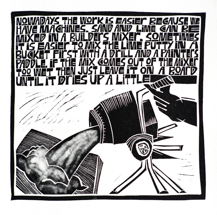 How to lime harl a building